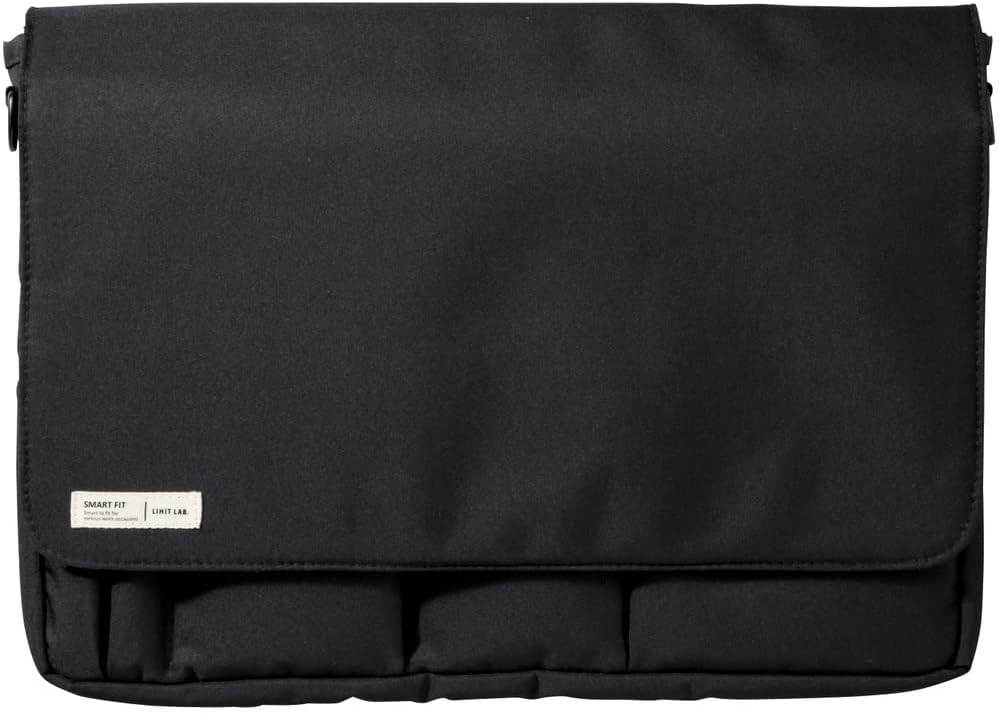 LIHIT LAB Carrying Pouch (Laptop Sleeve), 9.4 x 13.4 Inches, Black (A7577-24)