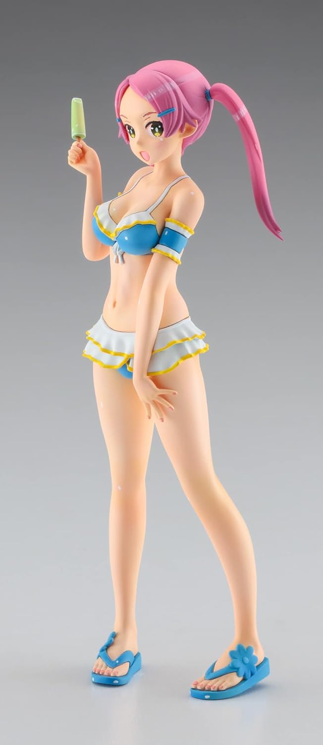 Hasegawa SP540 1/12 Egg Girls Collection No. 32 Rio Asasumi (Bikini), Unpainted Resin Kit