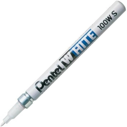 Permanent Marker, Broad Tip, White