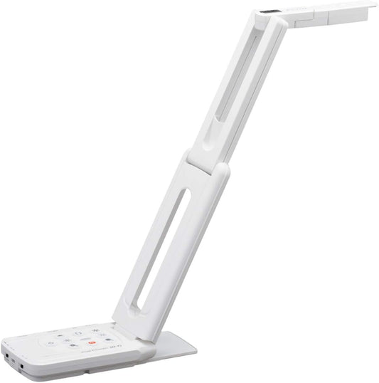 Elmo 1430 Model MX-P2 Ultra Portable Visual Presenter; USB 3.0, HDMI and VGA/RGB Outputs; 16x Digital Zoom; Built-in Microphone; Power ON/Off Switch; Auto Focus; Flexible Structure