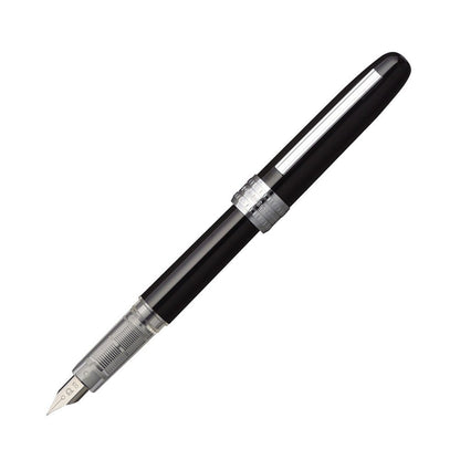 PLATINUM Plaisir Medium Nib Fountain Pen, Black (PGB-1000-#1-M)