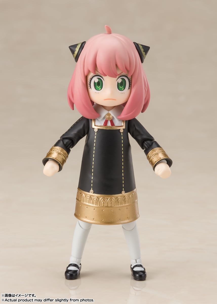 TAMASHII NATIONS - Spy x Family - Anya Forger Uniform Ver., Bandai Spirits S.H.Figuarts Action Figure