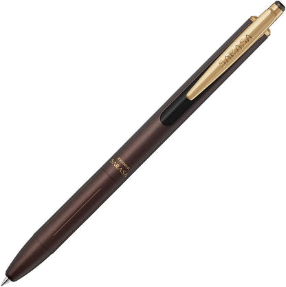 ZEBRA Gel Ballpoint Pen, Sarasa Grand 0.5mm Vintage Color, Brown Gray (P-JJ56-VEG)