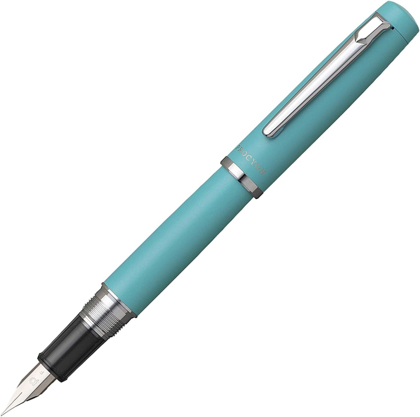 PLATINUM Fountain Pen PROCYON Turquoise Blue PNS-5000 Nib: Medium # 52-3 [Japan Import], main image