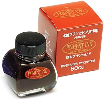PLATINUM fountain pen Ultra pigment ink particles Blanc sepia INKG-1500# 65 (japan import), alternate view