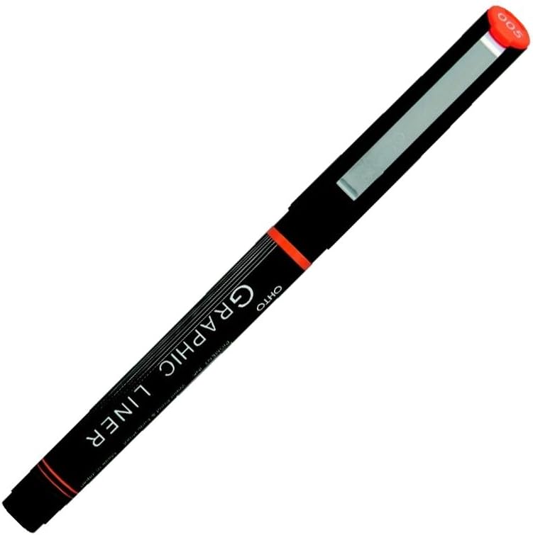 OHTO Graphic Liner Needle Point Drawing Pen (CFR-150GL005), 5