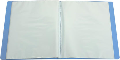 Kokuyo clear book fixed sidearm blue B5 vertical La -821B
