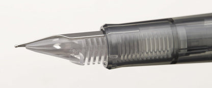 Sailor HighAce Neo Clear Beginners Fountain Pen, Steel Nib, Fine, Black Body (11-0119-220), detail image