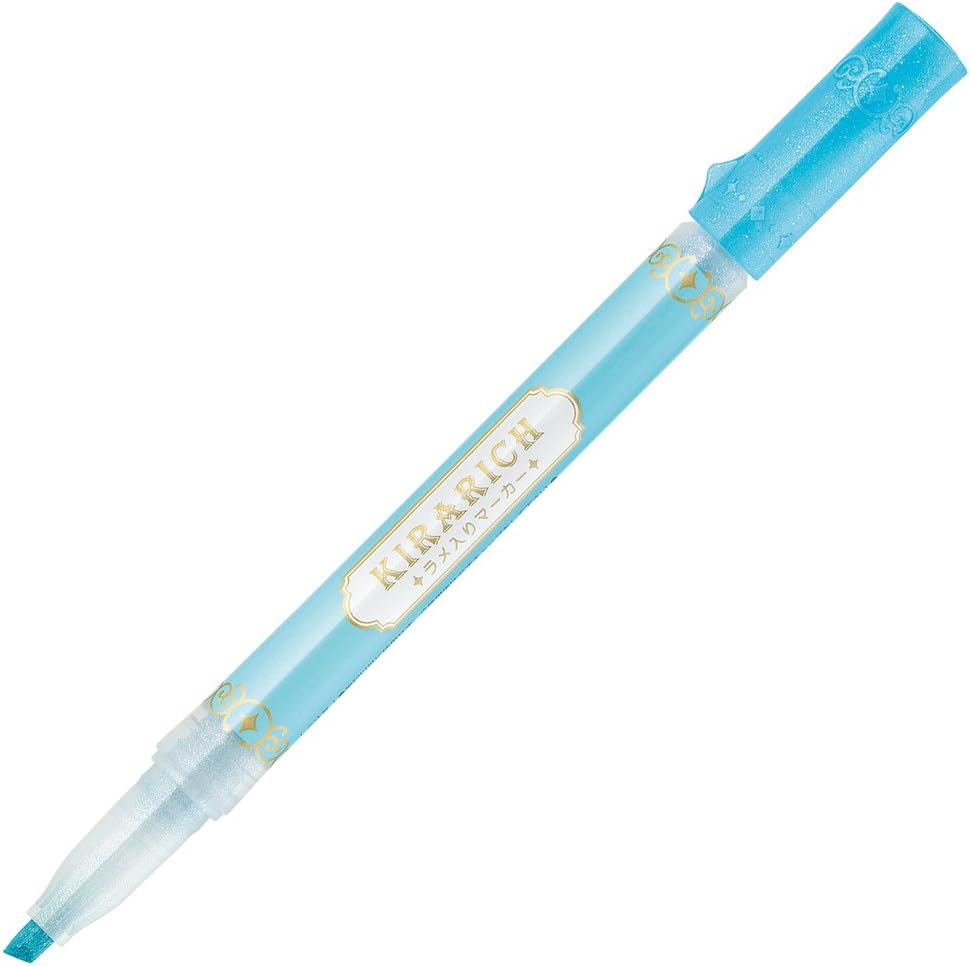 Zebra Kirarich Glitter Highlighter 5-Color Set – Japan