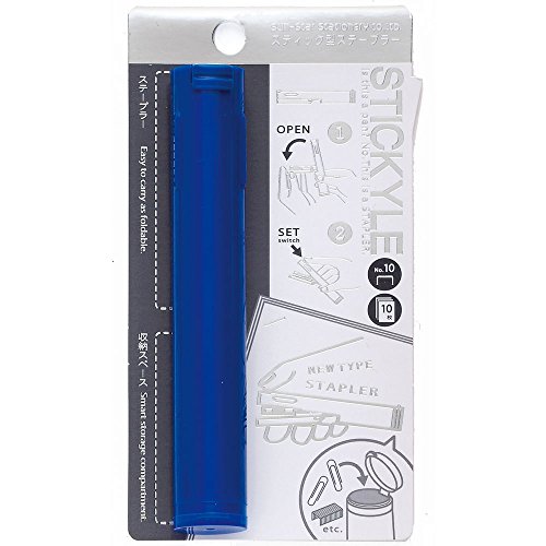Sunstar Pen Type Stapler Stickyle, Navy Blue (S4763238)