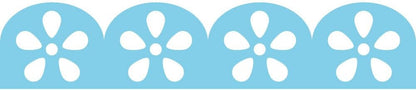 Kuretake Paper Punch Kurepunch Border Decoration, Edge Flower (5002120001)