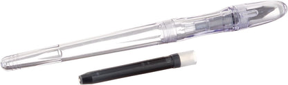 PILOT Fountain Pen with Ergo Grip, Extra Fine Nib, Clear Body (PFP50RNCEF), detail image