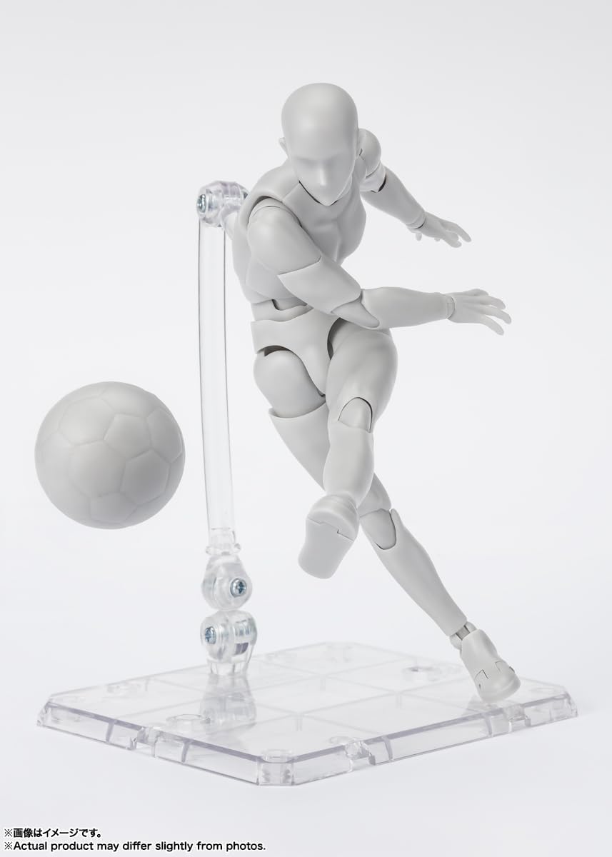 TAMASHII NATIONS - Body-Kun -Sports- Edition DX Set (Gray Color ver.), Bandai Spirits S.H.Figuarts Action Figure