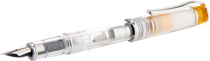PILOT Prera Iro-Ai Calligraphy-Nib Transparent Orange Body Fountain Pen (FPRN-350R-TOCM), main image