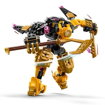 LEGO NINJAGO Arin’s Spinjitzu Battle Mech Toy Set 71839 Building Blocks Toys for 7+ Gift for Boys and Girls