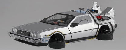 Aoshima Bunka Kyozai Movie Mecha No.BT-02 Back to the Future Part II Time Machine, 1/24 Scale Plastic Model (Automotive)