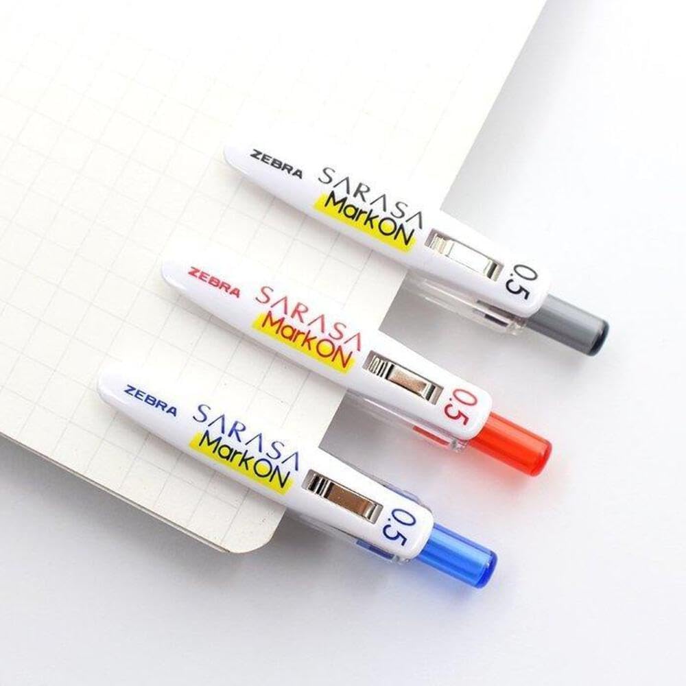 ZEBRA SARASA Mark-On 0.5mm [Black] (Japan Import)