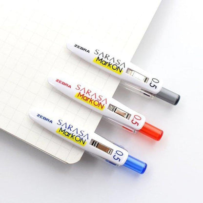 ZEBRA SARASA Mark-On 0.5mm [Black] (Japan Import)