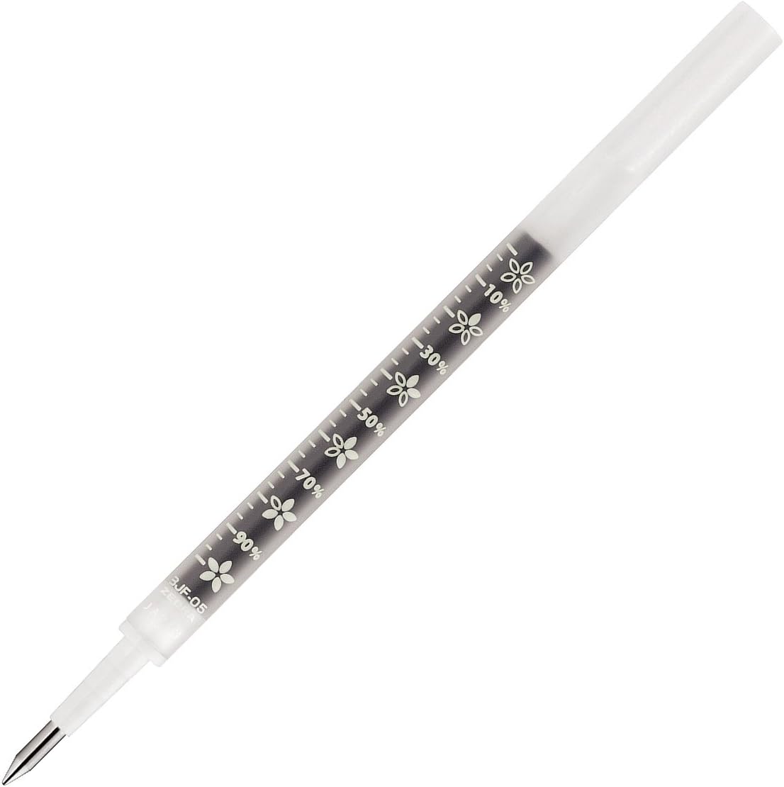 ZEBRA B-RBJF5-BK Gel Ballpoint Pen Refill, Sarasa Study BJF-0.5 Lead, Black, 10 Count