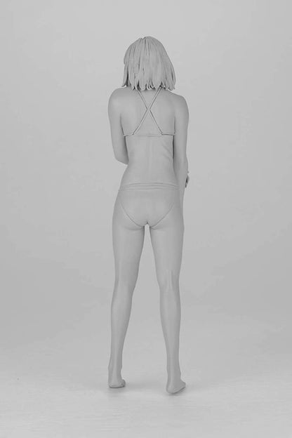 Hasegawa 1/12 Real Figure Collection No.05 Gravure Girl Unpainted Resin Kit SP480