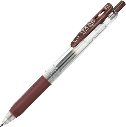 ZEBRA Gel Ballpoint Pen SARASA Clip 0.5mm [Brown] (Japan Import)