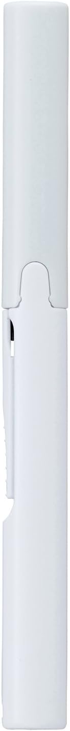 Plus Pen Style Compact Twiggy Scissors with Cover, White (34609)