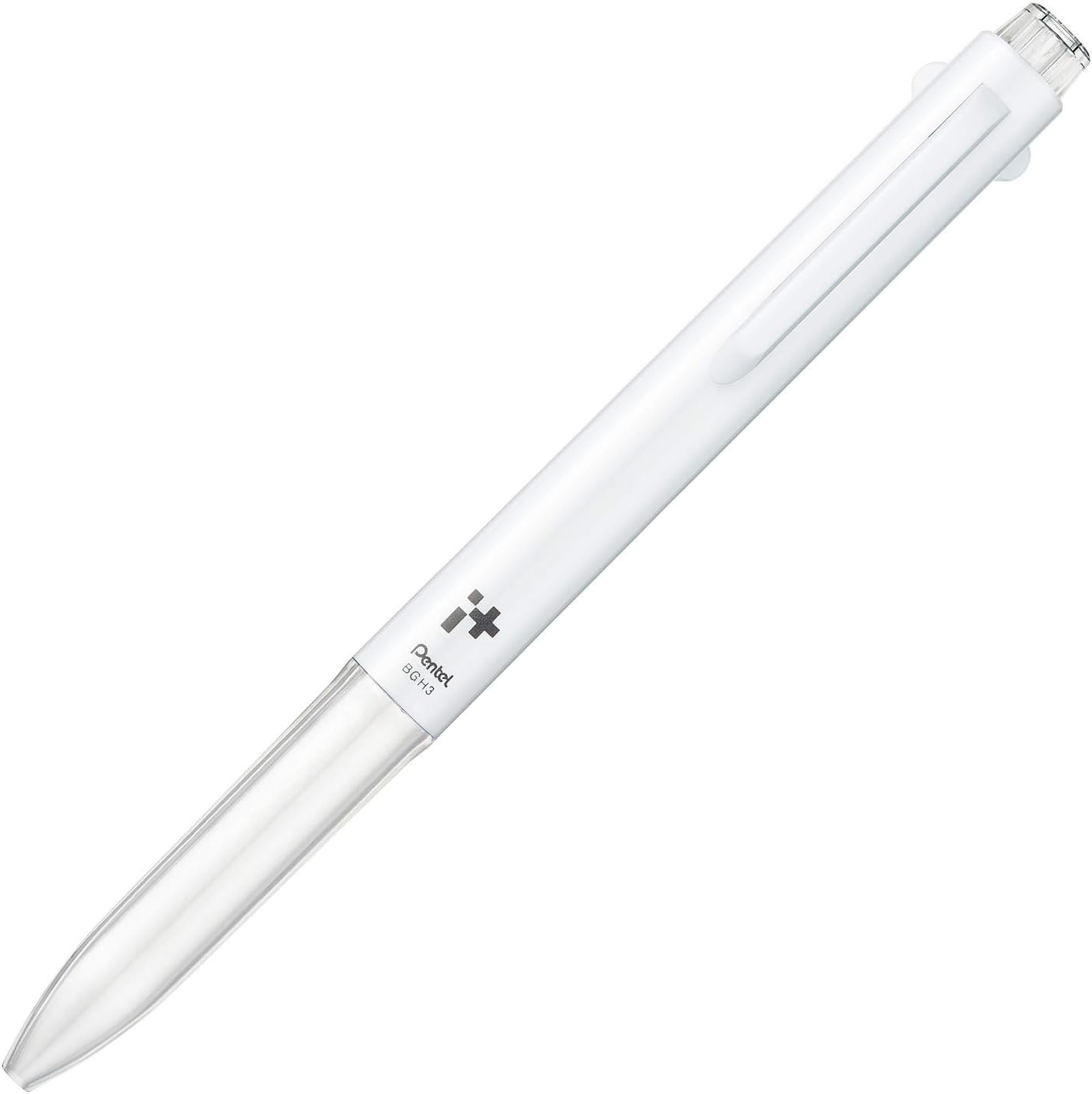 Pentel BGH3-W Eyeplus Customized Pen, For 3, White
