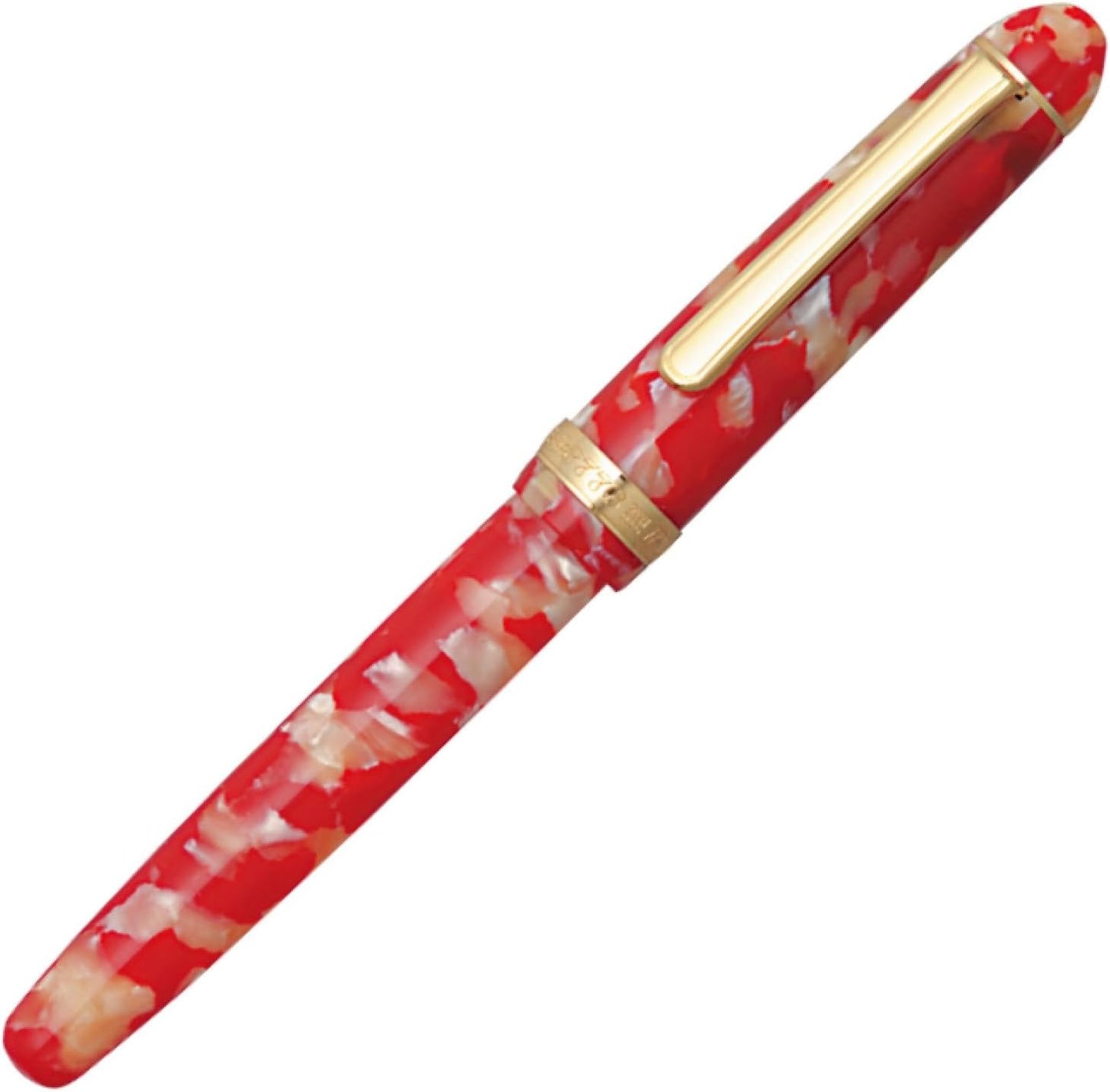 Platinum PTB-35000#24-2 Fountain Pen, Celluloid, Fine Point, Kingyo, alternate view