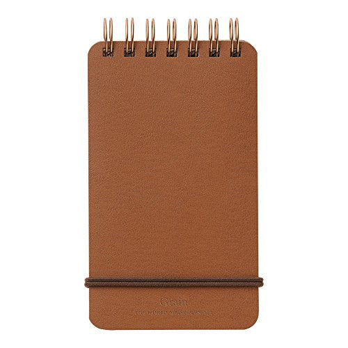 DESIGNPHIL Midori WM Ring Memo Grain Brown