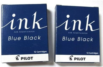 PILOT fountain pen cartridge ink blue-black [2 boxes] IRF-12S-BB