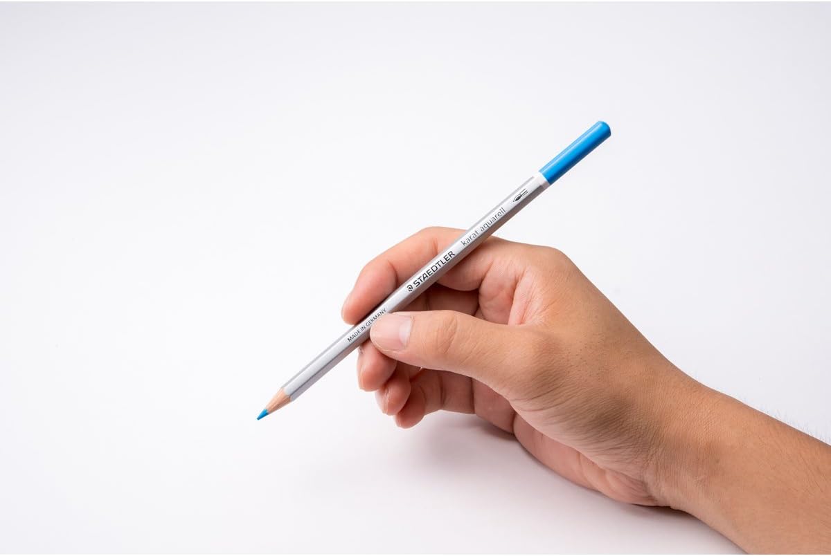 Staedtler 125 M12 Colored Pencils, 12 Colors, Watercolor Pencils, Karat Aquerel