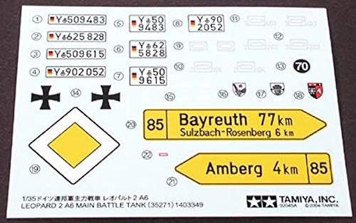 Tamiya 35271 Leopard 2 A6 Main Battle Tank Toy