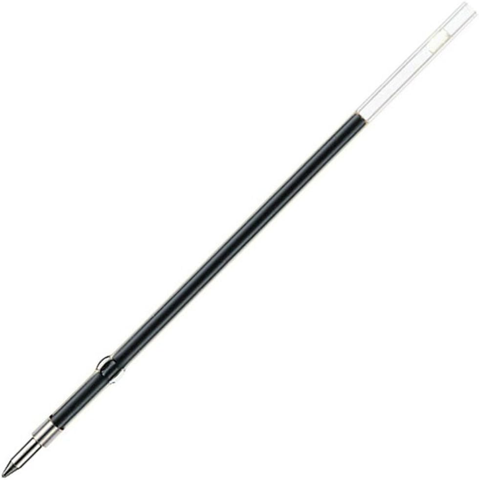 ZEBRA B-BR-6A-K-BK Oil-Based Ballpoint Pen Refill, Jim Knock, K-0.7 Core, Black, 10 Pieces