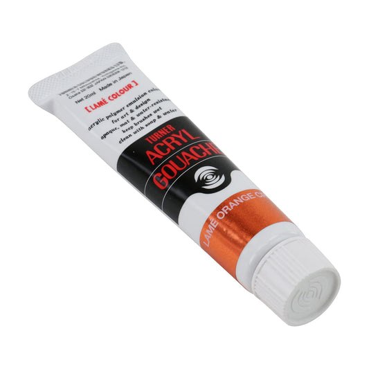 Turner Colour Works Acryl Gouache Artist Acrylic Paint - Single 20 ml Tube - Lam̩ Orange Crystal