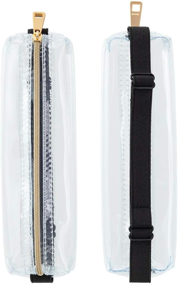 Midori 41469006 Pen Case, Bookband Pen Case, For B6 to A5, Transparent