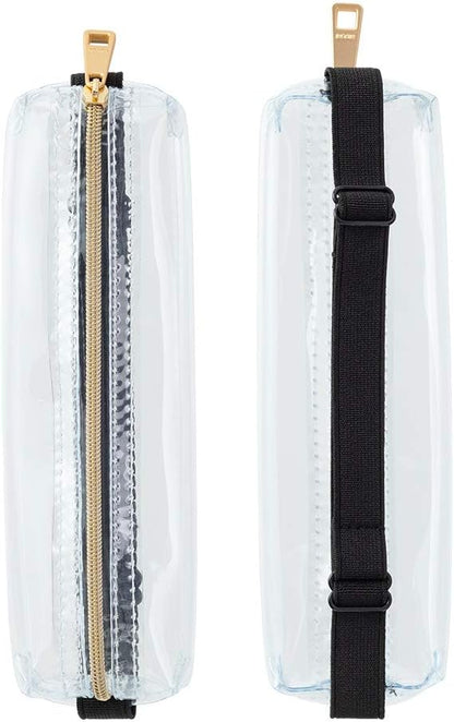 Midori 41469006 Pen Case, Bookband Pen Case, For B6 to A5, Transparent