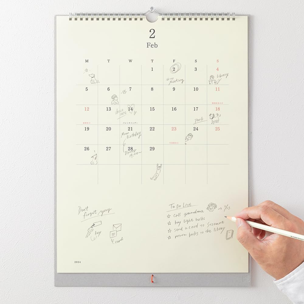 DESIGNPHIL 31289006 2024 Calendar Wall Mount MD Calendar