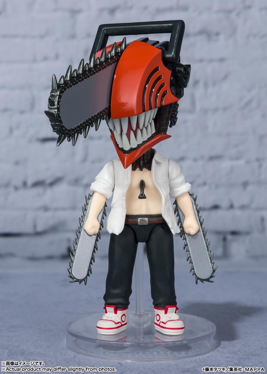 TAMASHII NATIONS - Chainsaw Man - Chainsaw Man, Bandai Spirits Figuarts Mini Action Figure