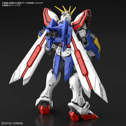 Bandai Hobby - Mobile Fighter G Gundam - #37 God Gundam, Bandai Spirits RG 1/144 Model Kit