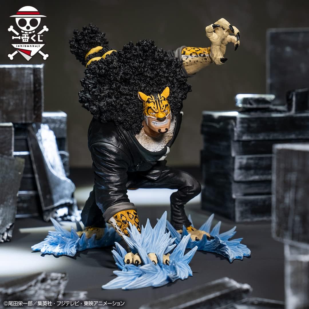 Ichibansho Figure - One Piece - Rob Lucci (Duel Memories), Bandai Spirits Collectible Statue
