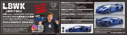 Aoshima LB Works Lamborghini Aventador (Ver. 2) 1:24 Scale Model Kit