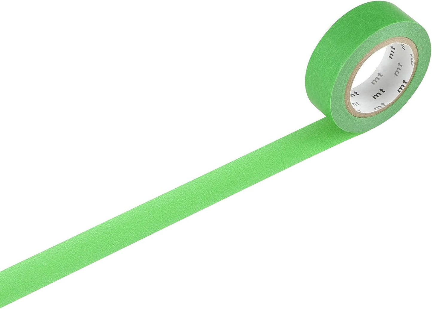 MT Solids Washi Paper Masking Tape, 3/5" x 33', Matte White (MT01P208)
