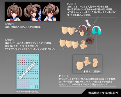 Megami Device ??? Plastic Model Kit 1/1 Buster Doll Gunner Figure 16 cm