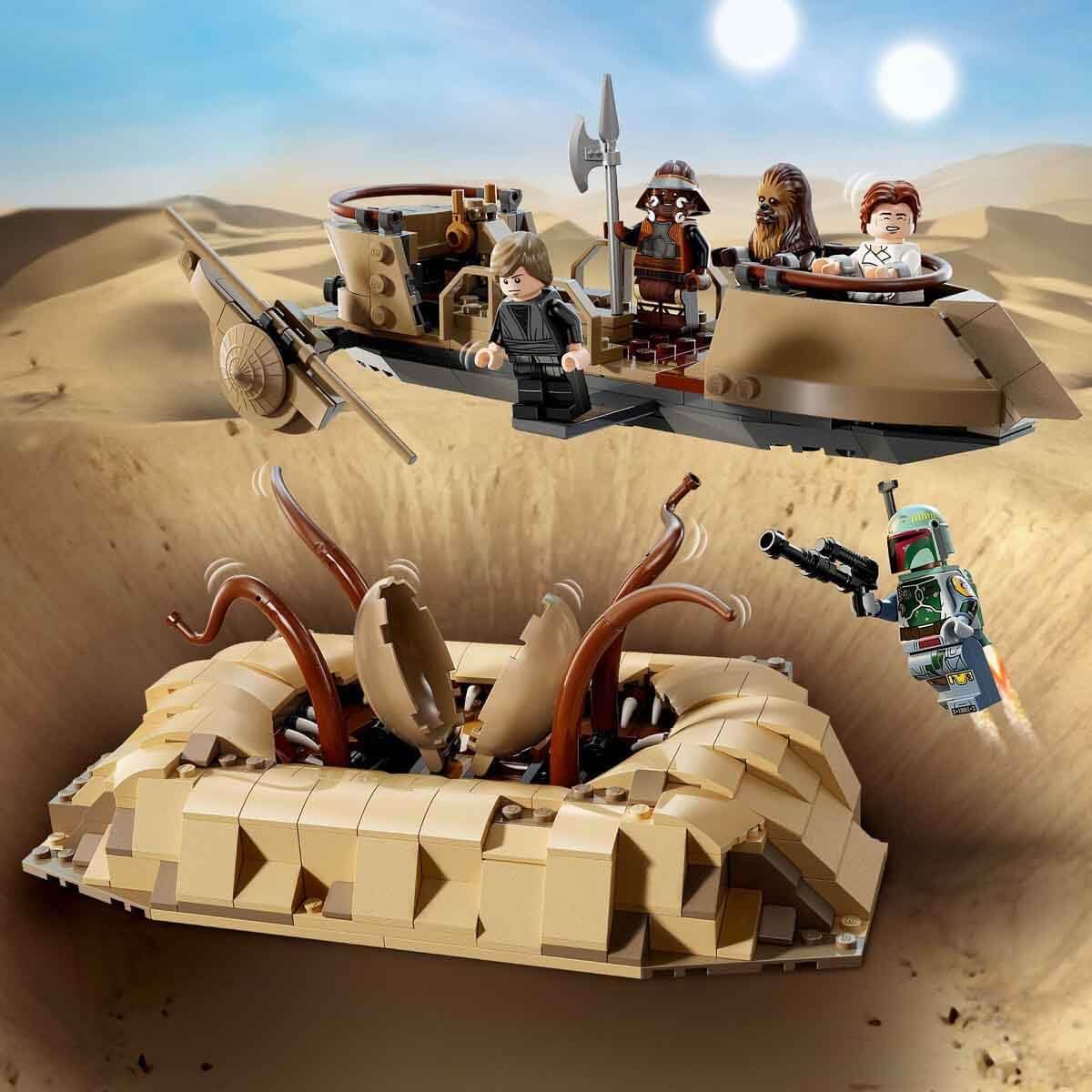 LEGO 75396 Star Wars 75396 Desert Skiff and Surracks Hole