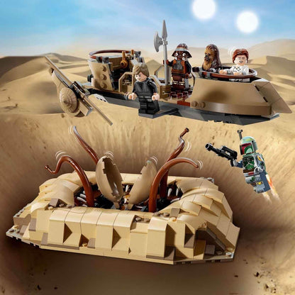 LEGO 75396 Star Wars 75396 Desert Skiff and Surracks Hole
