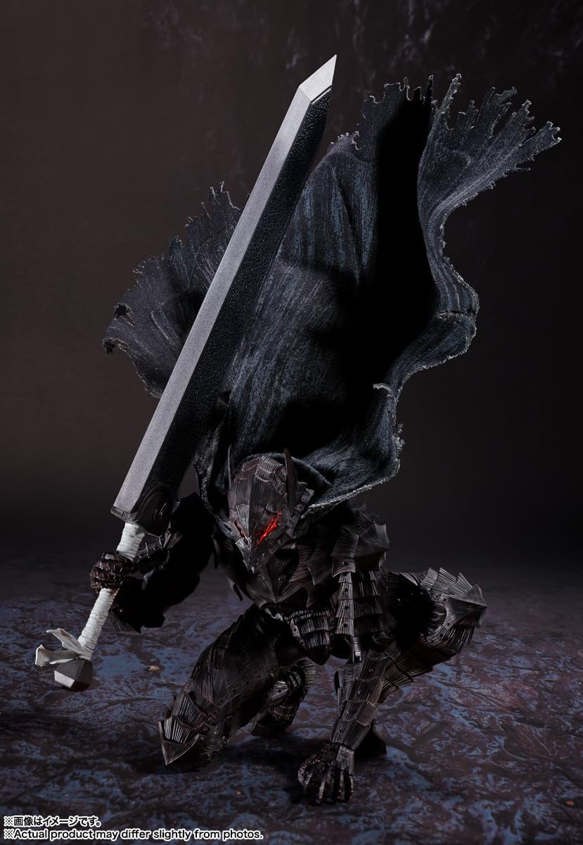 TAMASHII NATIONS - Berserk - Guts (Berserker Armor) -Heat of Passion-, Bandai Spirits S.H.Figuarts Action Figure