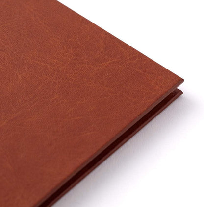 Midori 34499006 Address Book, HF A5, Adult Address Book, PU Leather, Brown