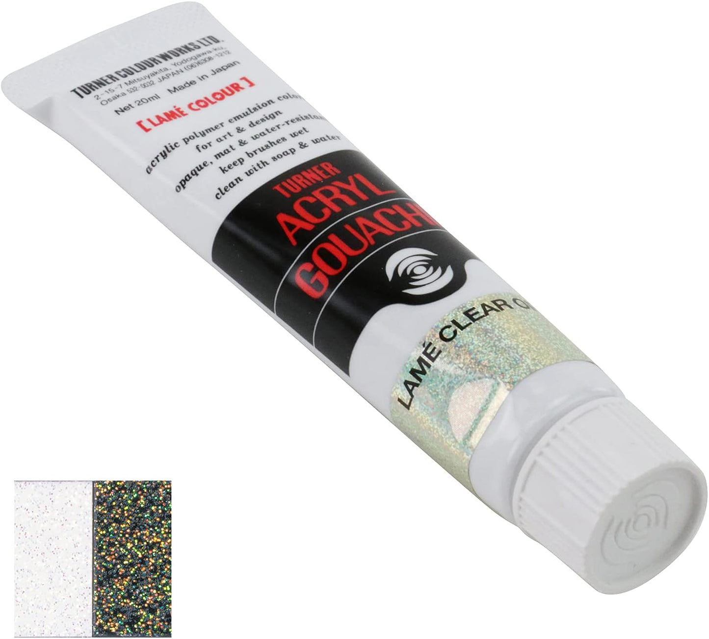 Turner Colour Works Acryl Gouache Artist Acrylic Paint - Single 20 ml Tube - Lam?? Clear Opal