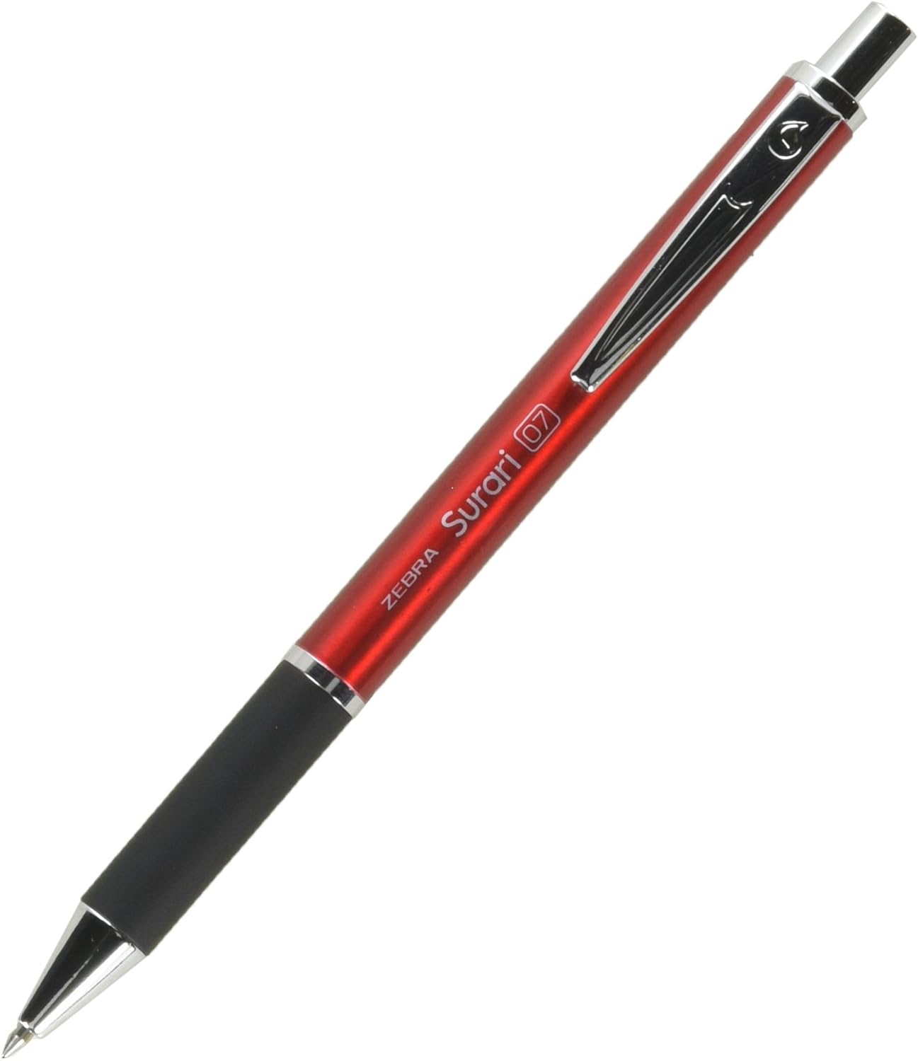 ZEBRA Emulsion Ink Ballpoint Pen Surari 300 0.7mm Point, Red Body (BA38-R)