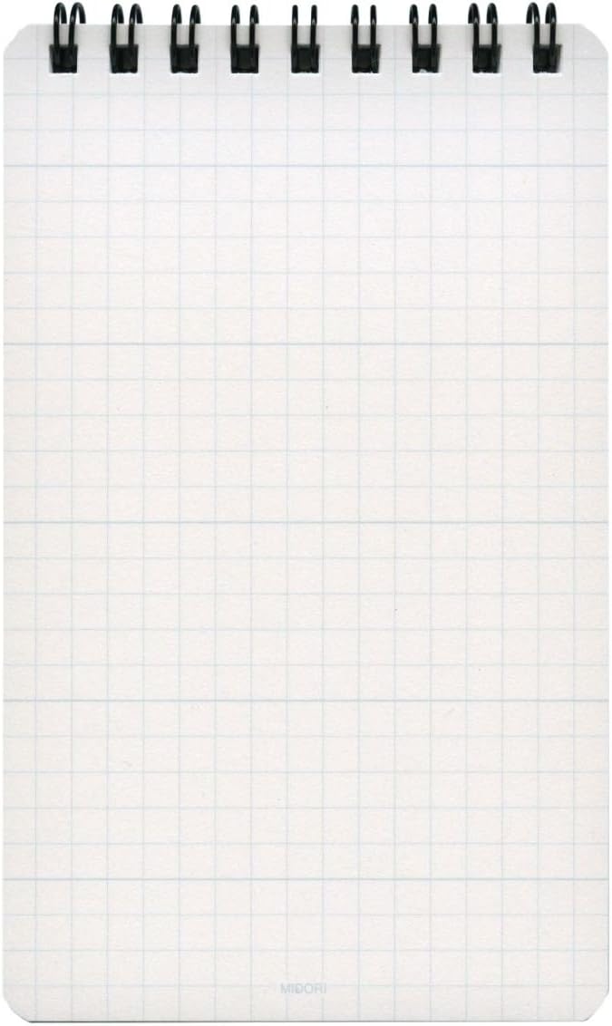 Midori 11733006 Diamond Memo, Grid Ruled, Blue